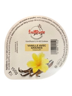 Yogourt vanille 150 g