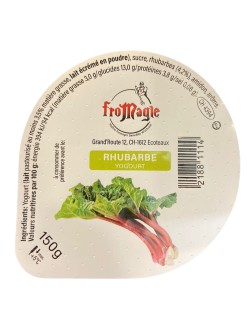 Rhubarb yoghurt 150 g